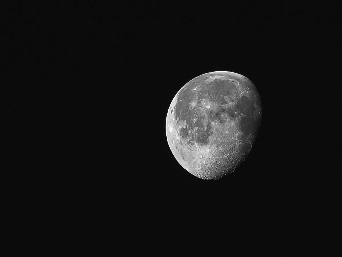 Lune gibbeuse décroissante du 31/12/2023 _1034110