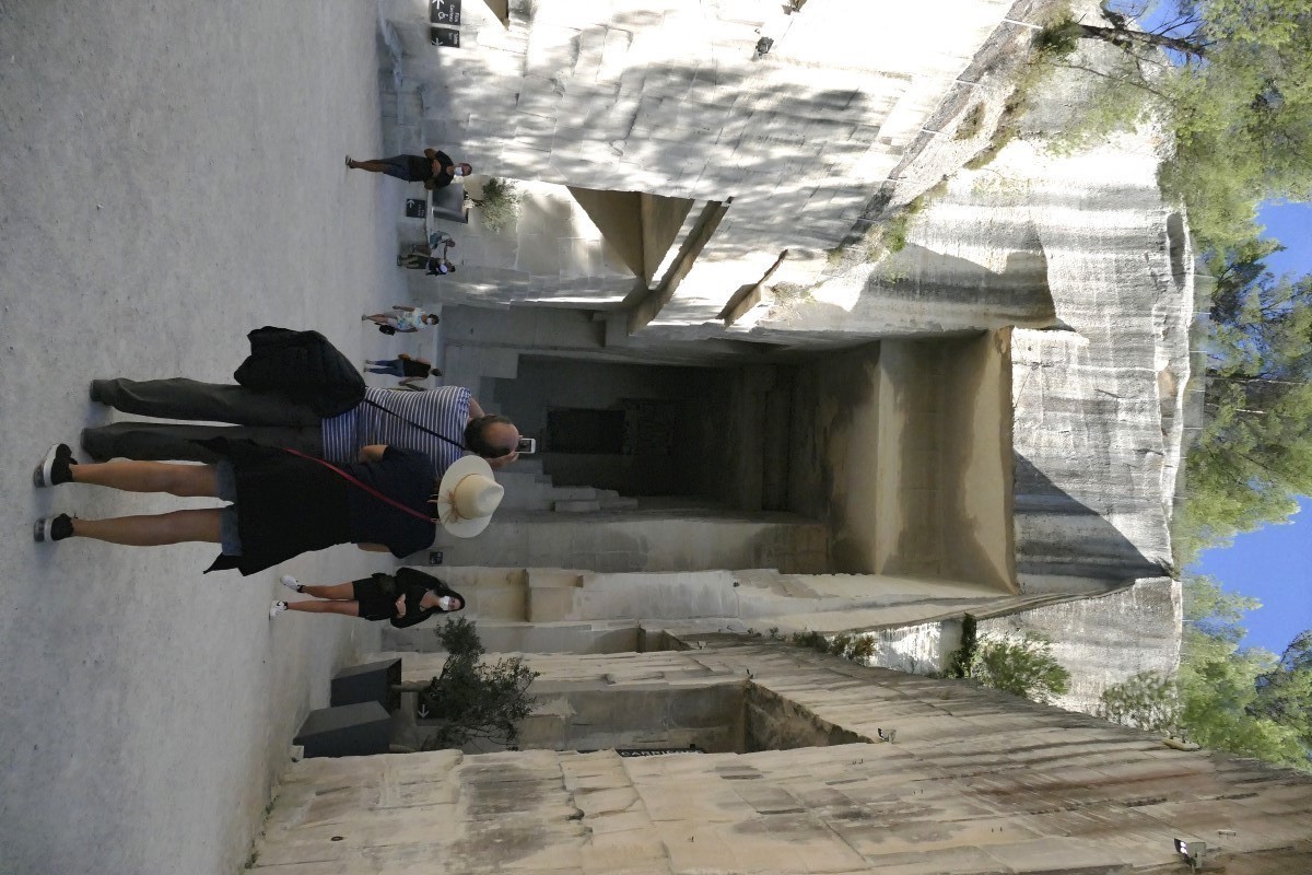 Entrée de carrière des Baux de Provence _1630416