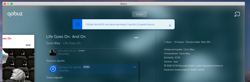 audio - qobuz in italia - Pagina 30 Scherm14