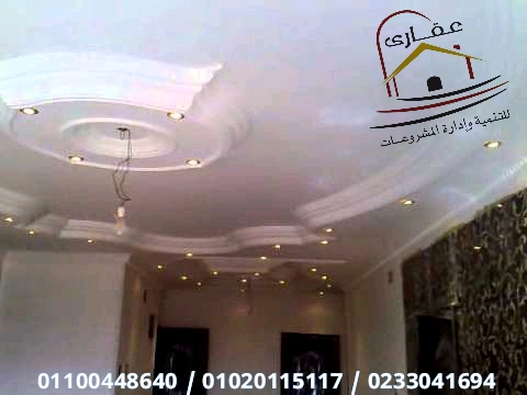 جيبسوم بورد / تصميمات ديكورات / دهانات / تشطيبات / شركة عقارى 01100448640 15814836