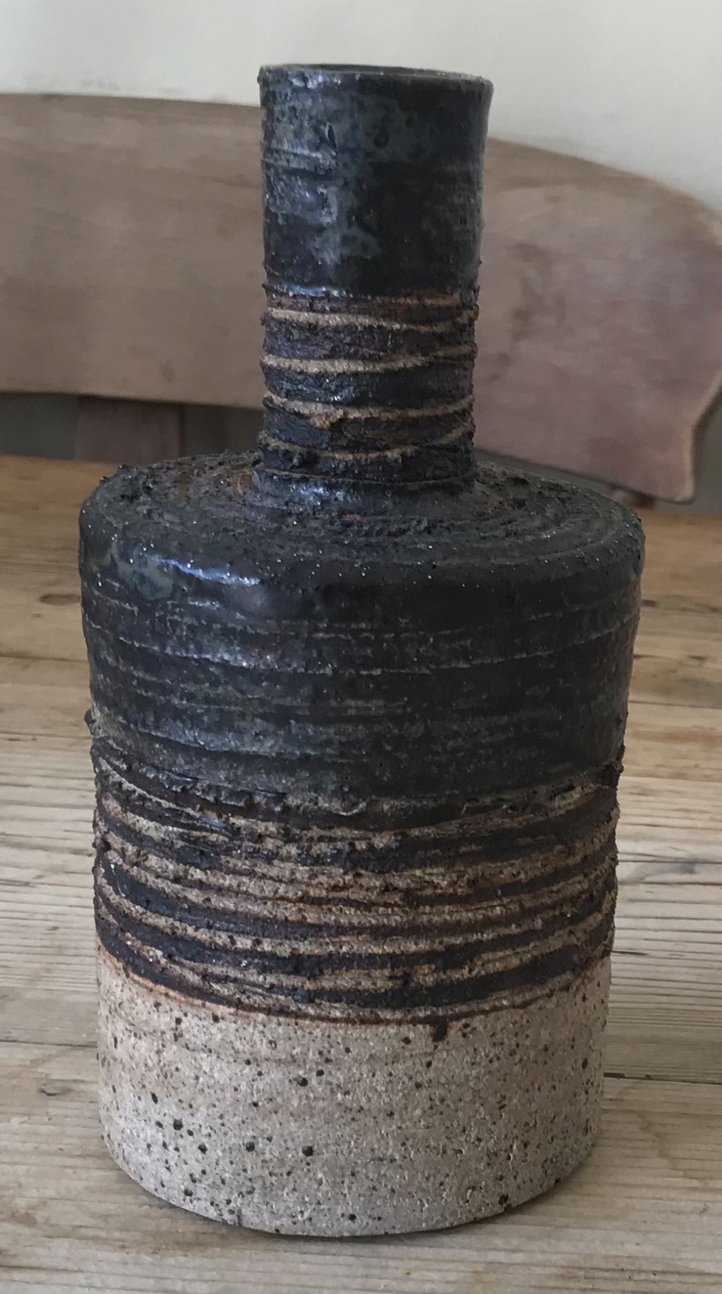 Danish studio pottery vase - Tue Poulsen, Denmark 0be0a010