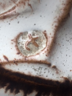 Studio Pottery Butter Dish - I Think a T Mark maybe with 2 Dots Img_2016
