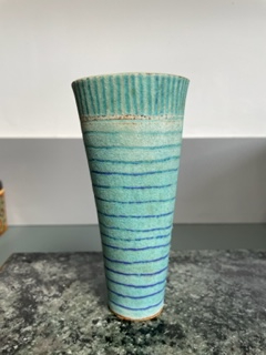 Modern Small Folded Studio Vase - JB Mark Img_9710