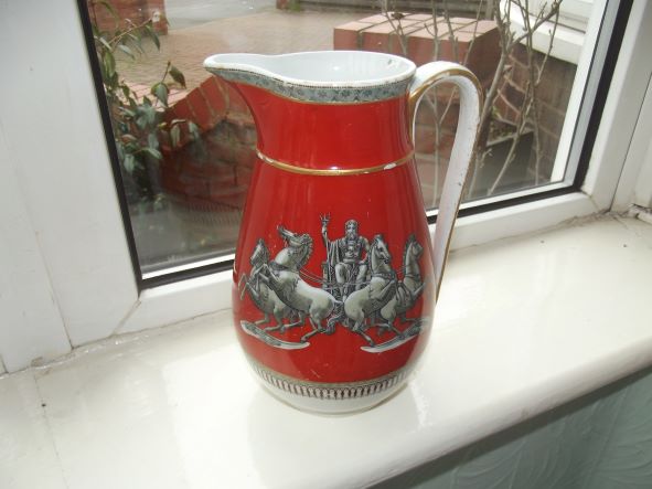 victorian pottery jug 1861 - FR Pratt & Co Vic_ju10