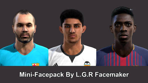 PES 2012 Mini Faces Pack - Pro Evolution Soccer 2012 at ModdingWay