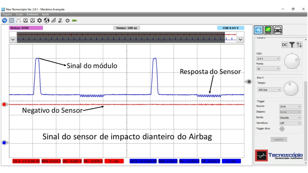 sensor - Sinal do sensor de impacto Jeep Compass 2020 Sinal_10