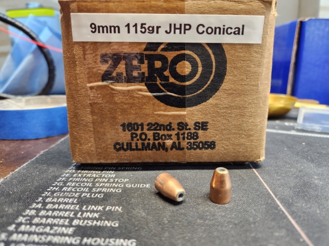 9mm Zero 115gr JHP-C 20230211