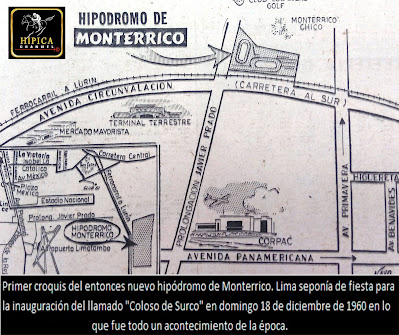 LA HISTORIA DEL JOCKEY CLUB DEL PERÚ Y LOS DÍAS PREVIOS AL HIPÓDROMO DE MONTERRICO Monter11