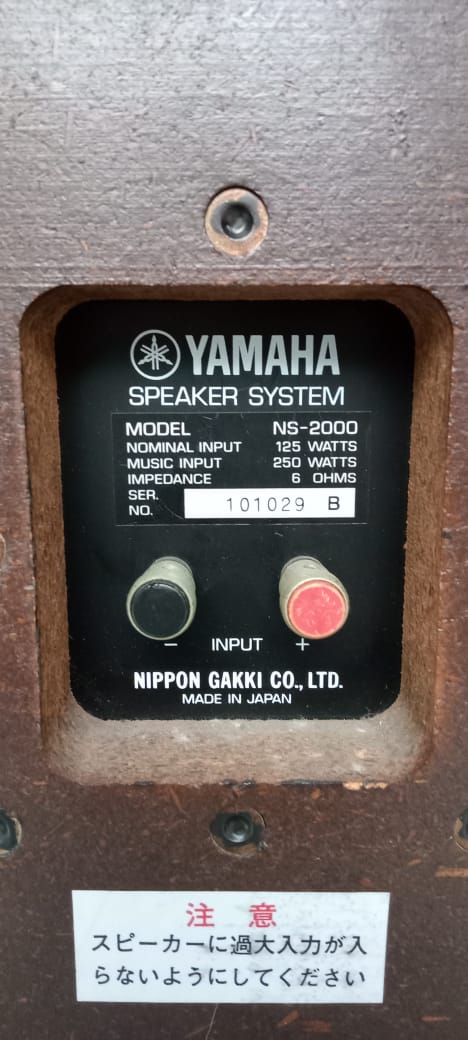 Yamaha ns 2000 (SOLD) Whats386