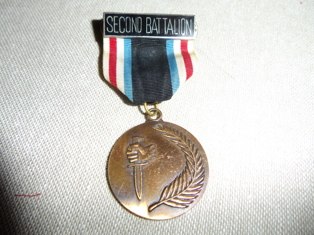 Médaille avec barette second battalion Imgp1526