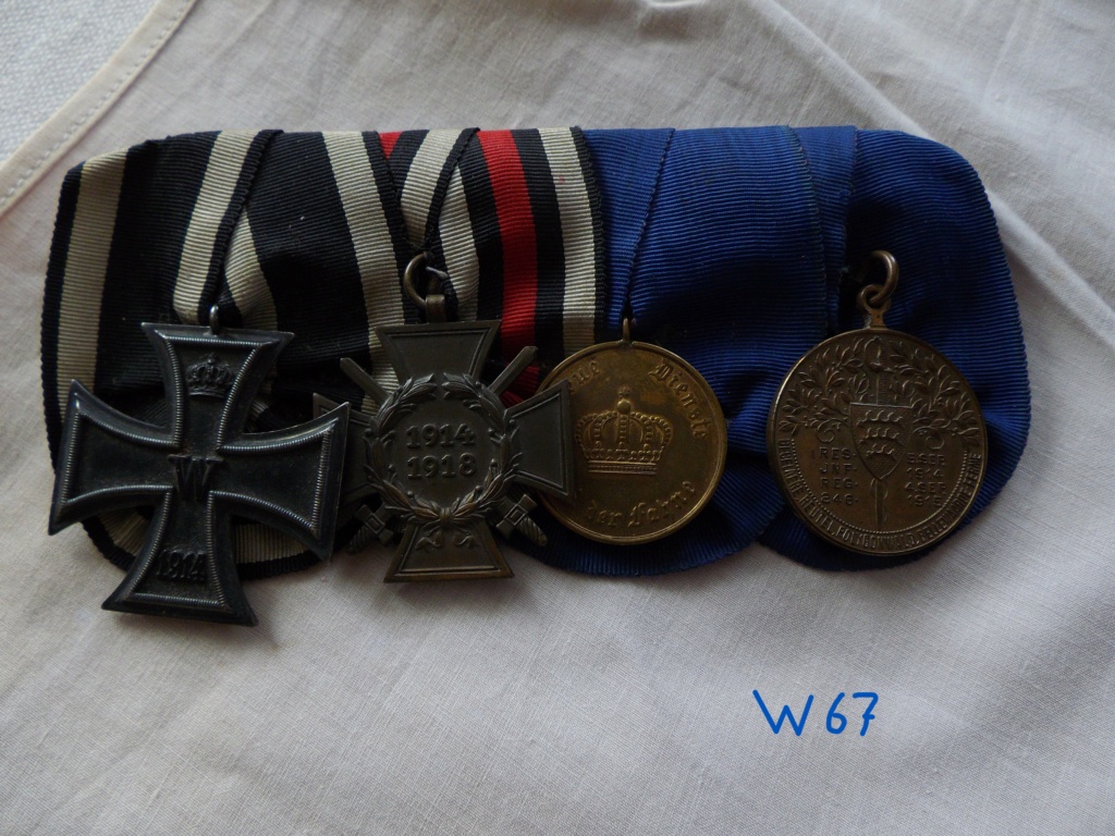 Ma vitrine 1ère Guerre médailles Württembergeoise MàJ 18/10/23 Imgp1816