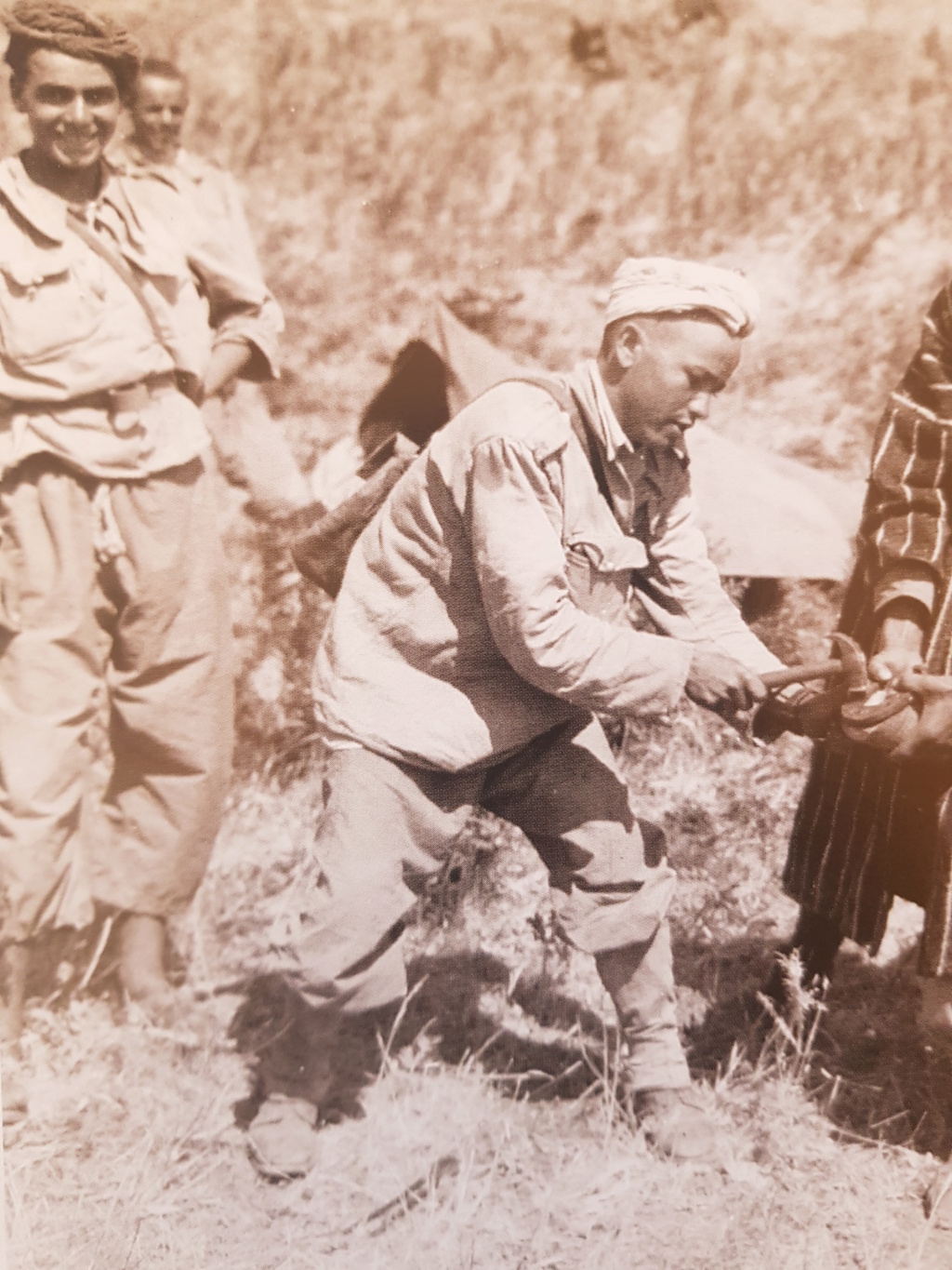 Goums marocains et leur uniformes, Italie 1943-1944 Blouso26