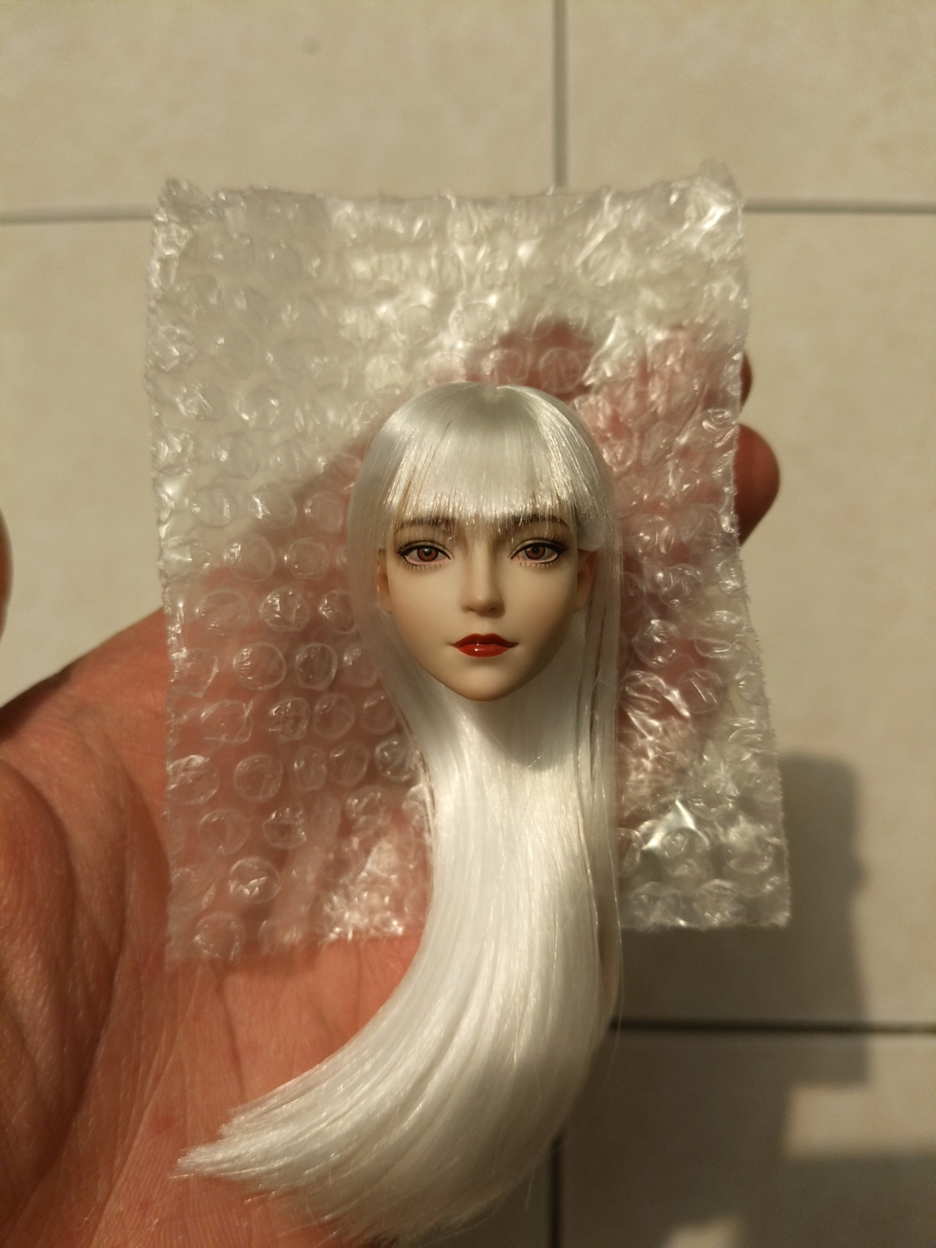 Headsculpt - NEW PRODUCT: LZ TOYS: 1/6 hair transplant female head carving SET013 Mayfair A/B/C/D four hair colors O1cn0137