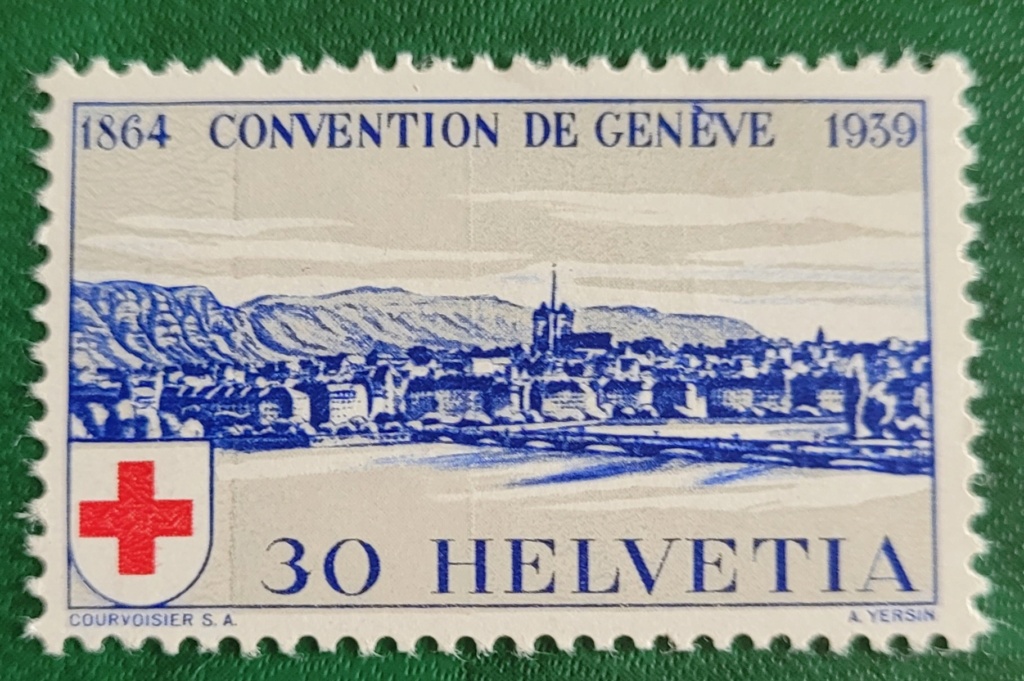 SBK 241 (Mi 358) Stadt Genf 30 Rp. blau 20240224