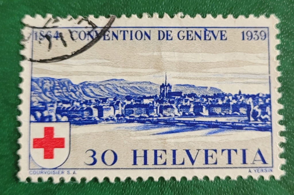 SBK 241 (Mi 358) Stadt Genf 30 Rp. blau 20240227
