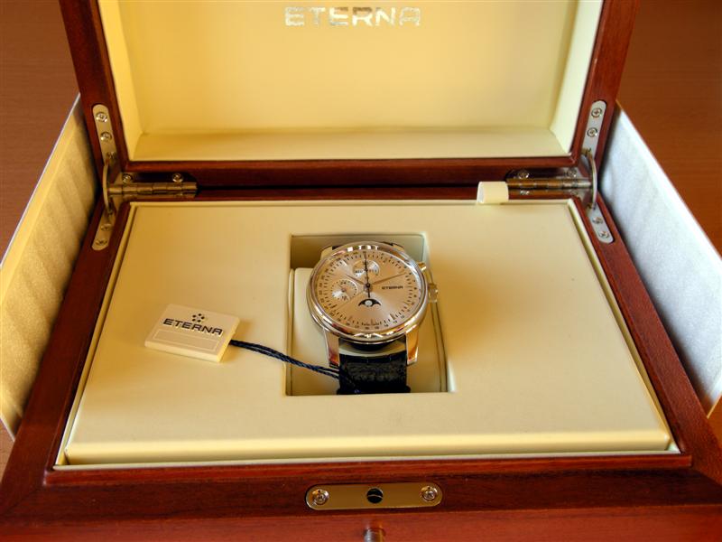 Eterna Soleure chronographe Moonphase Soleur21