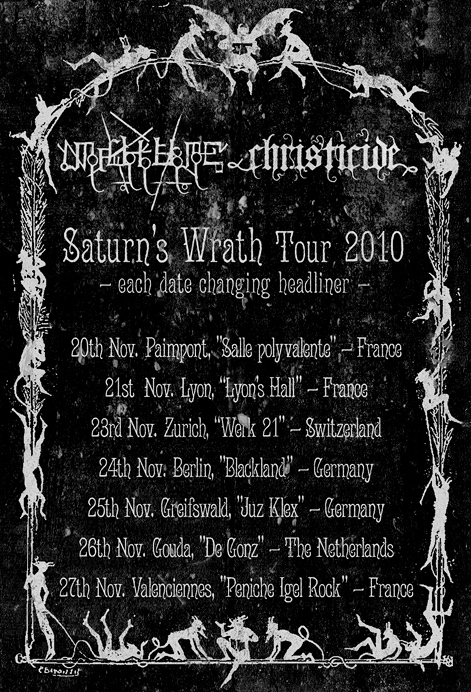 CHRISTICIDE + MALHKEBRE "Saturn's wrath" tour 2010 Saturn11
