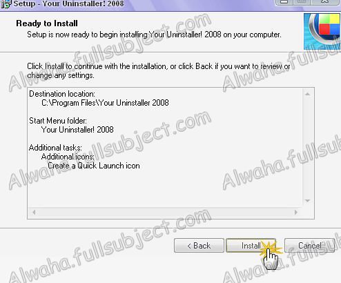 Your Uninstaller! 2008 لإزالة فعالة للبرامج + الشرح Photo510