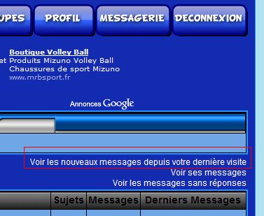 Utilisation du forum Dernie10