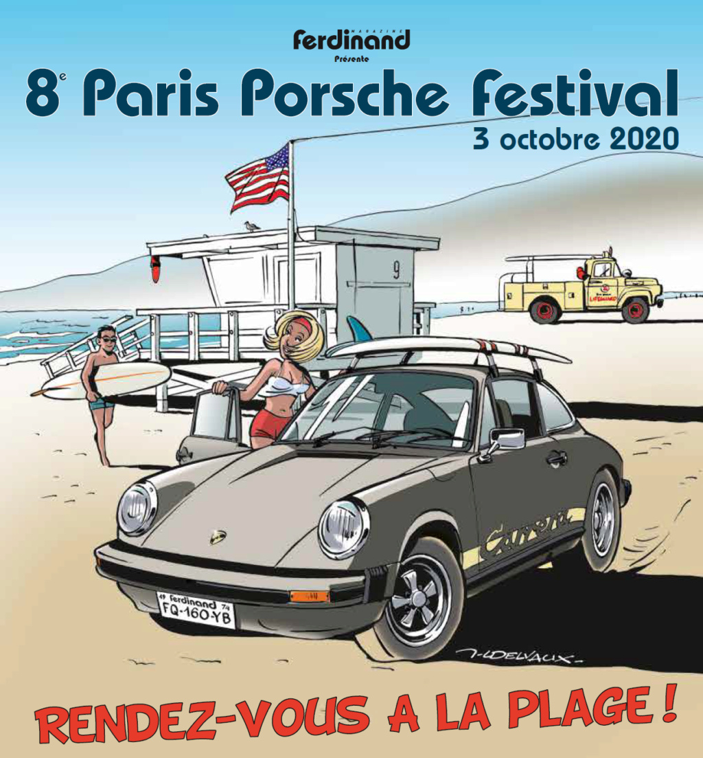 8ème Paris Porsche Festival by Ferdinand Affich10