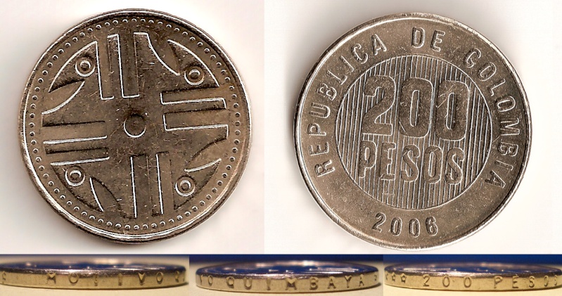 Colombia, 200 pesos, 2007 200_pe10