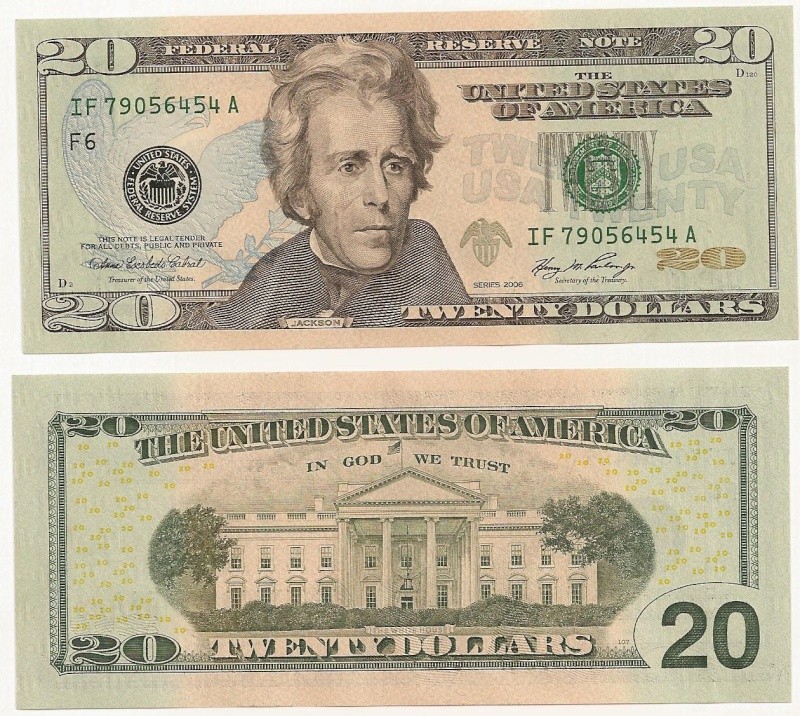 Billete de 20 dólares americanos 20_dol10