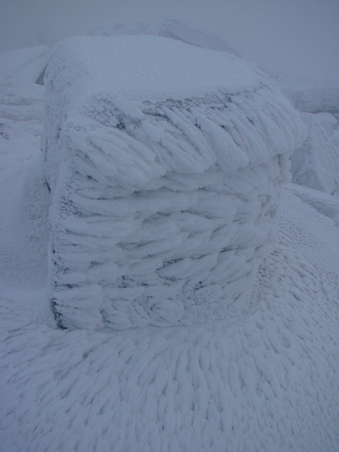 Le Pic du Lizieu dans la neige et le givre le 13/12/2007 3710