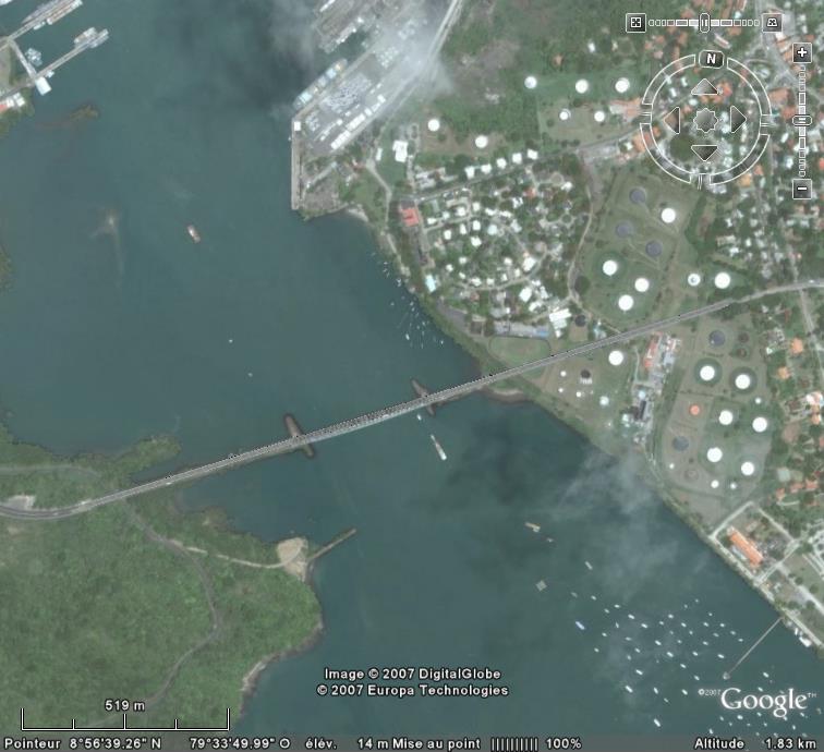 Les ponts du monde avec Google Earth - Page 8 Panama10