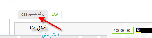 شرح طريقة حذف ورقة css في لوحة التحكم المطوره 211