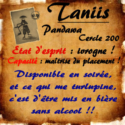 Taniis, un ivrgone pour vous servir... à boire ! Nouvel10