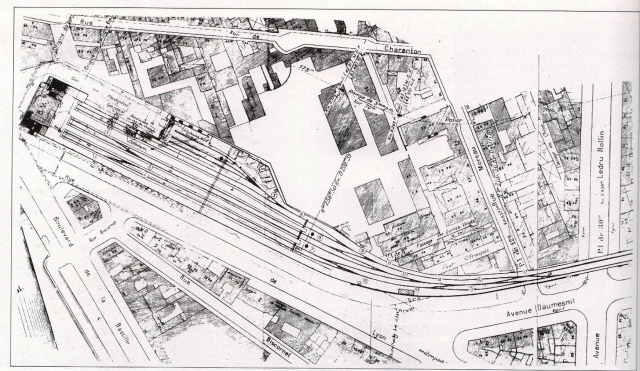 1969, la ligne de la Bastille Plan_g10