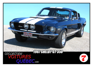 Trading cards de Mustang - Shelby - Cougar 1967_s11