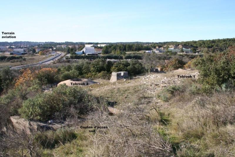 Bunker commandement d'aérodrome : Nîmes - Courbessac (30) Bunker10