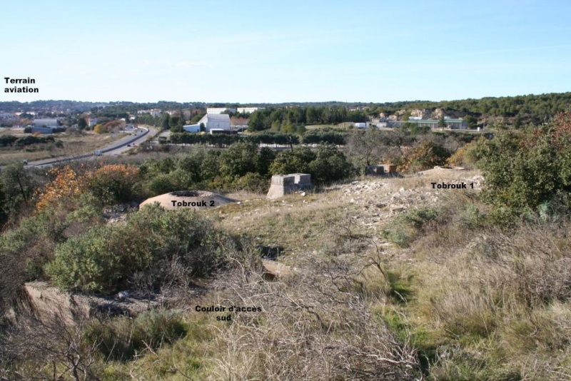 courbessac - Bunker commandement d'aérodrome : Nîmes - Courbessac (30) Bunker10