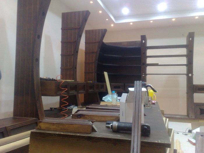 ديكور محل عطارة ومكسرات جده شارع قريش