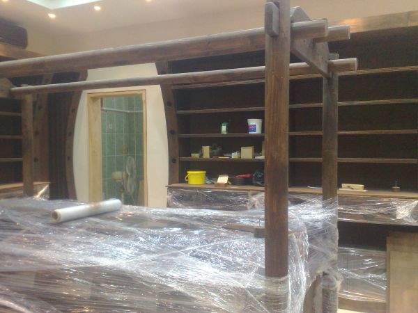 ديكور محل عطارة ومكسرات جده شارع قريش