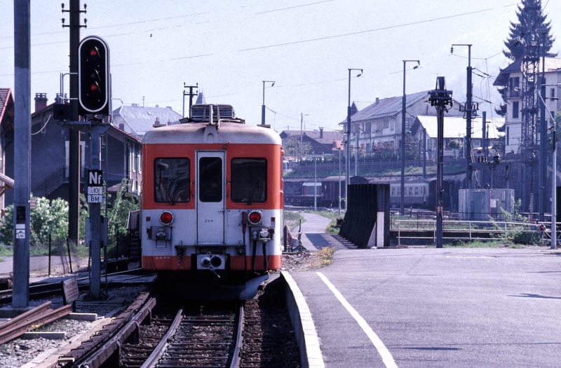 Photo matieriel roulant de la ligne Le fayet/Matigny Z600le10