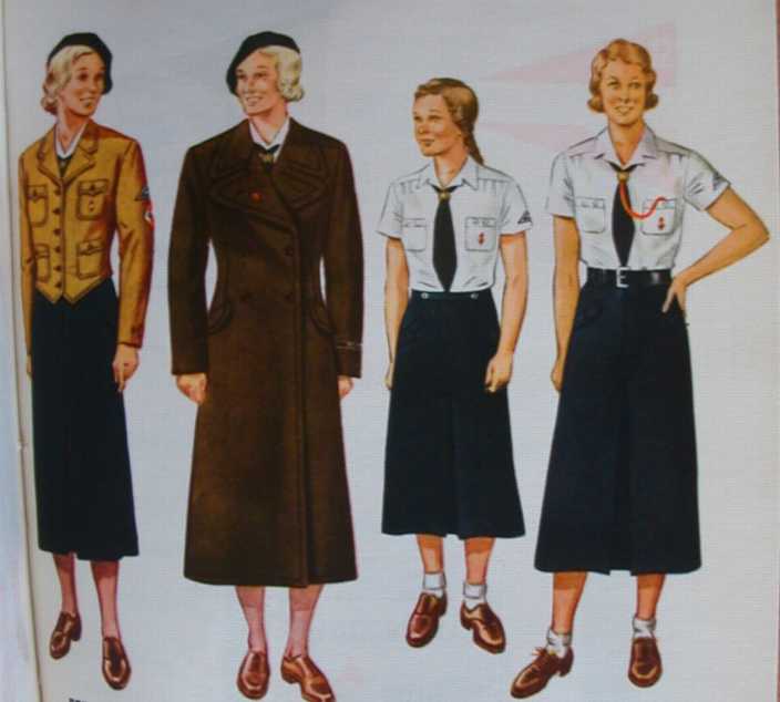 uniformes nazis en dibujo para hombre y mujer Ob710