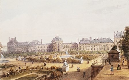 le château des Thuileries (Tuileries)