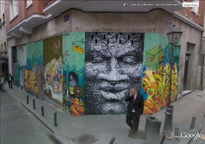 STREET VIEW : les fresques murales - MONDE (hors France) - Page 5 Madrid10