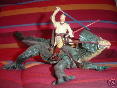 obiwan + lezard figurines 85e0_110