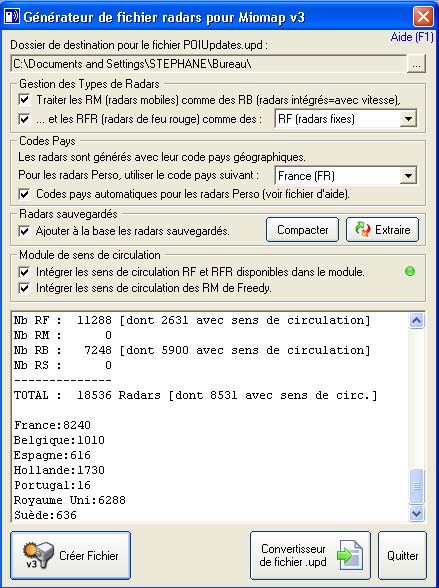 RADARS SUR IGO Csv2as17