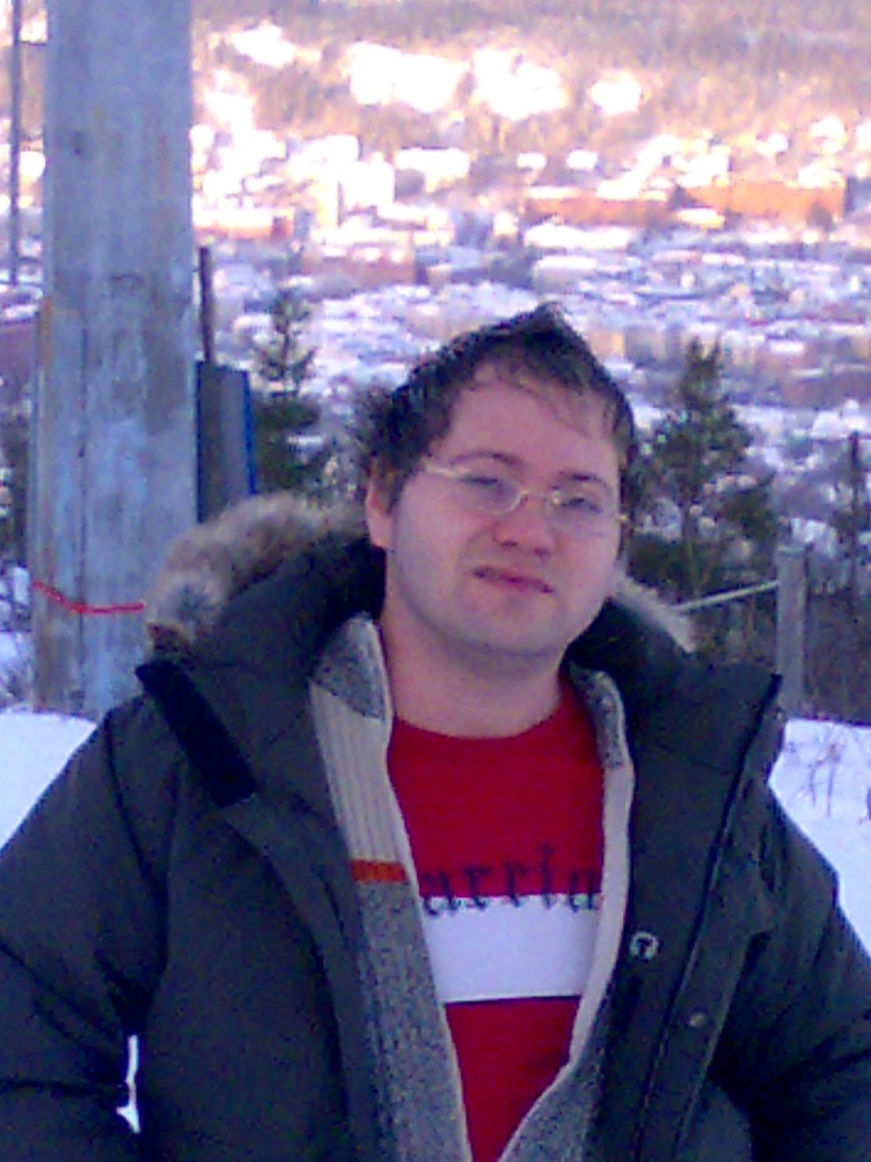 اخذنا هذه الصور في قمة جبل سندسفال في السويد 20071216