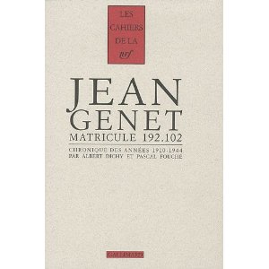 Jean Genet, journal du voleur, etc. Mat10