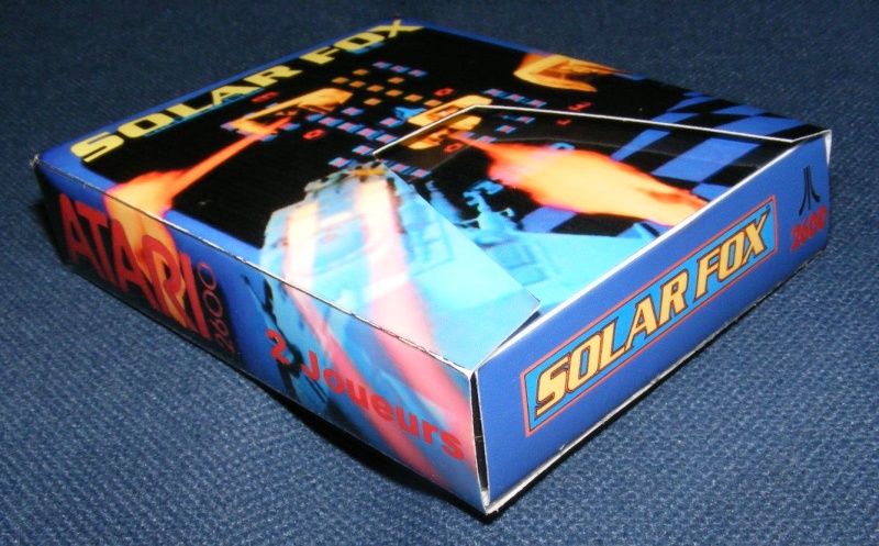Solar fox Boitier protection Atari 2600 212