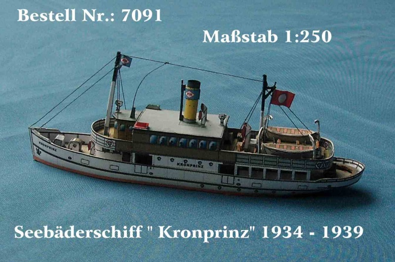 Neuheiten-Kronprinz Wilhelm/ Kronprinz / Undine / MDK 709110