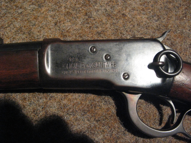 Winchester rifle 92 Poudre42