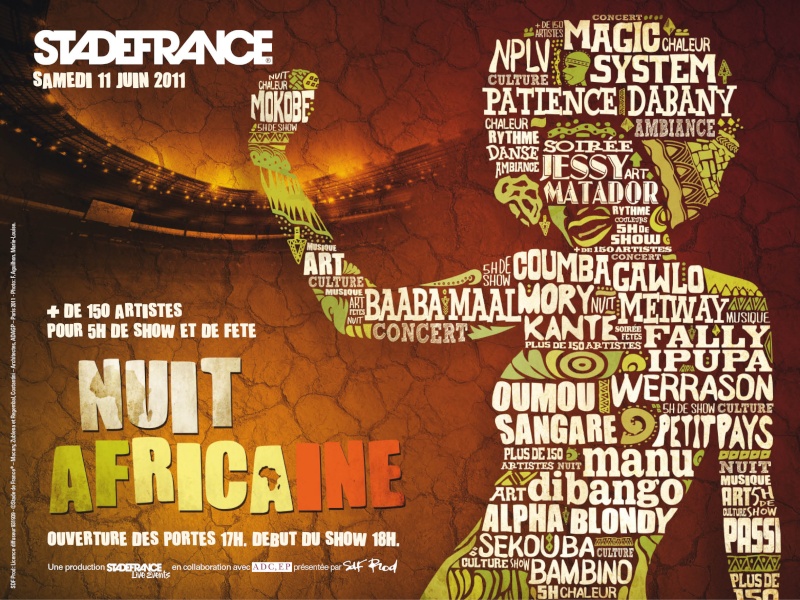 NUIT AFRICAINE : WERRASON ET FALLY AU STADE DE FRANCE Nuitaf10