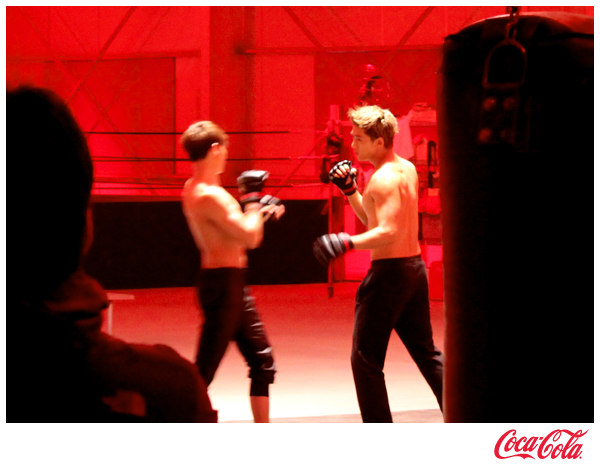 [09.06.11] [BTS] Coca Cola Zero : Khun, Taec 3106