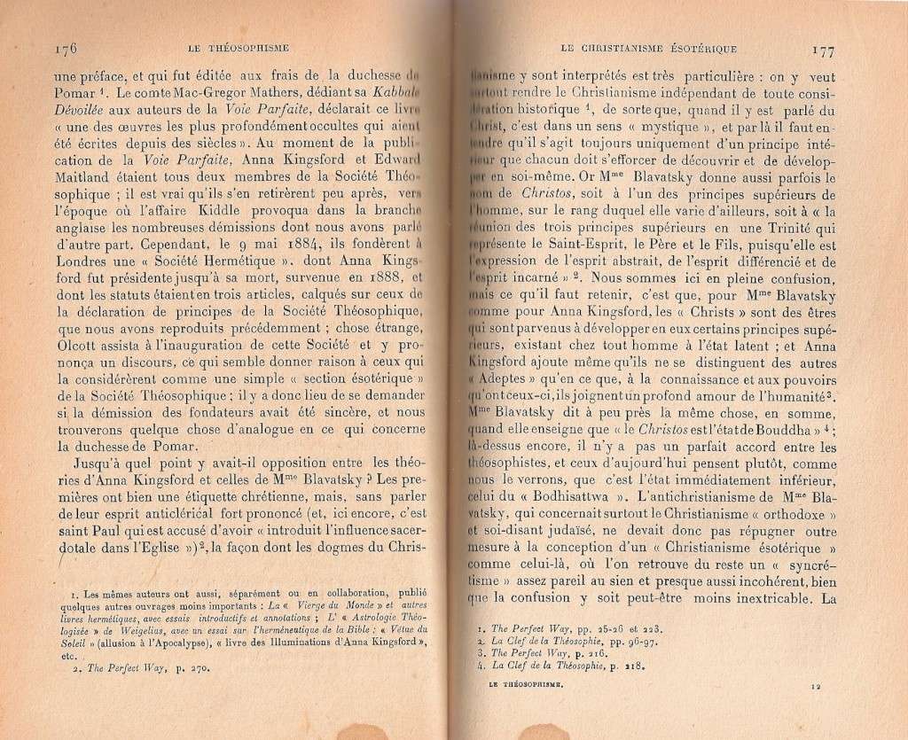 Le "théosophisme" vu par Guénon Numari95